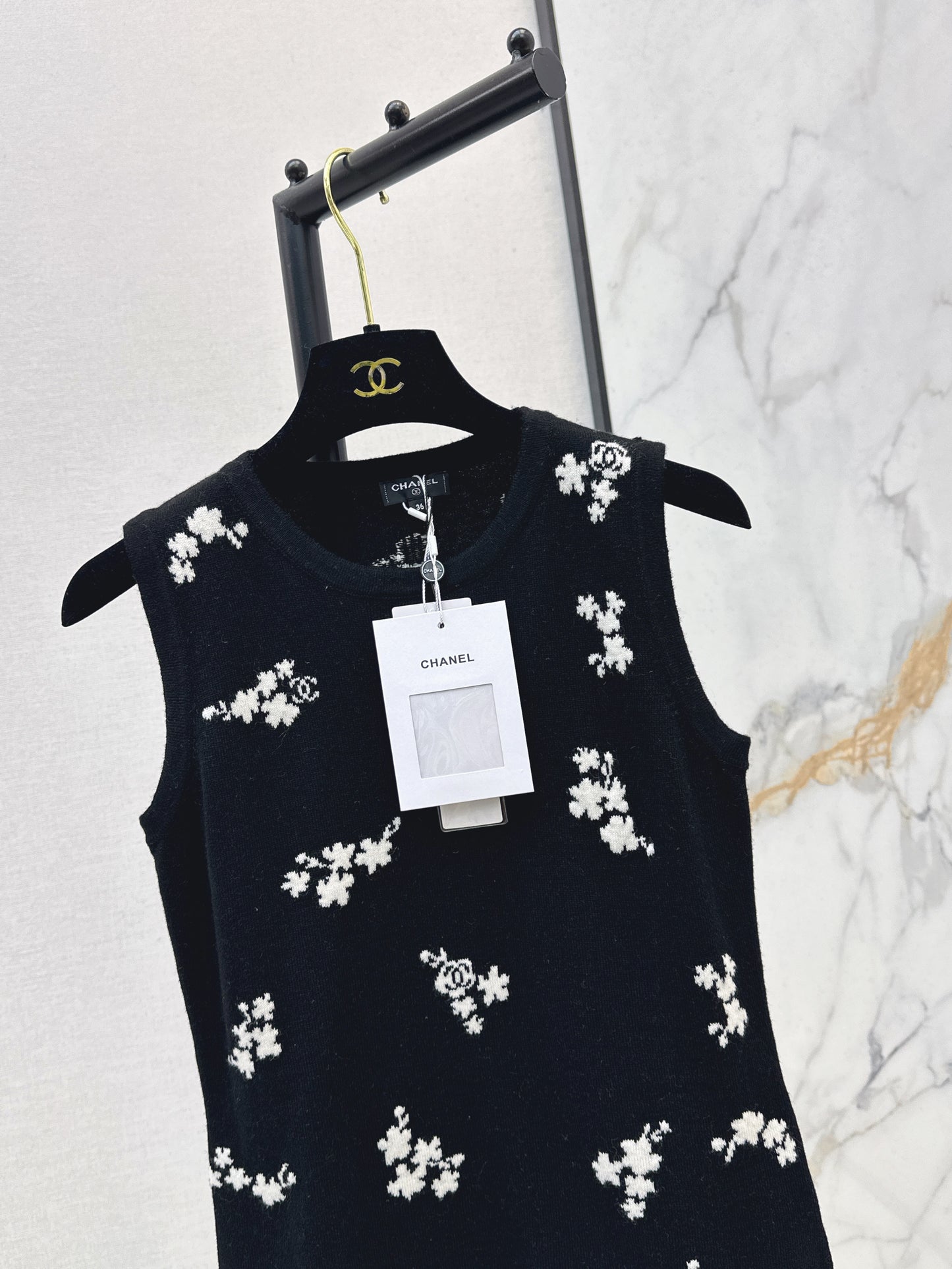 26ss Embroidered Knit Vest