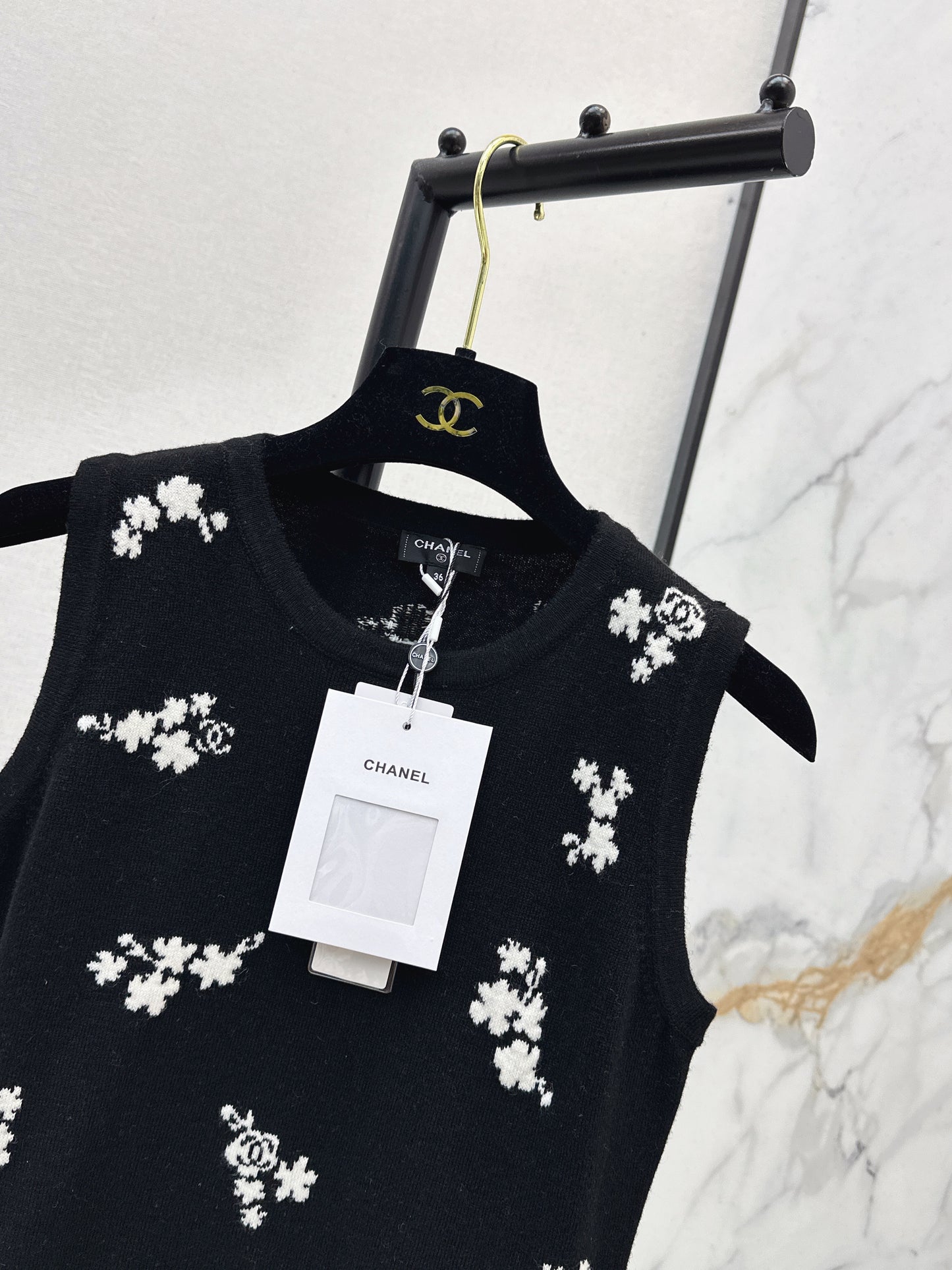 26ss Embroidered Knit Vest