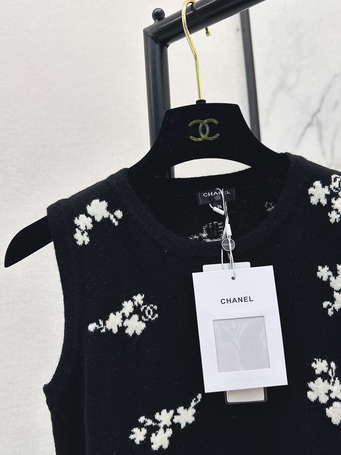 26ss Embroidered Knit Vest