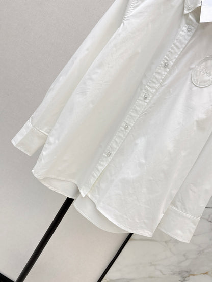 26ss Embroidered Shirt