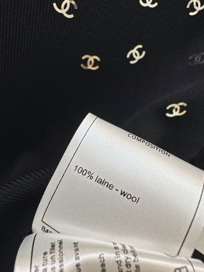 26ss Logo Gold Foil Knit T-Shirt