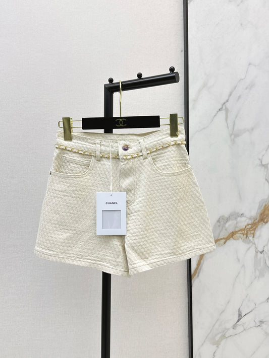 26ss Metal Waist Chain Shorts