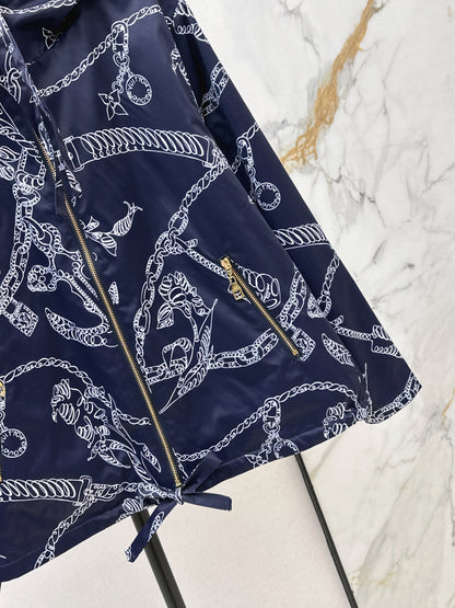 26ss Printed Nylon Jacket