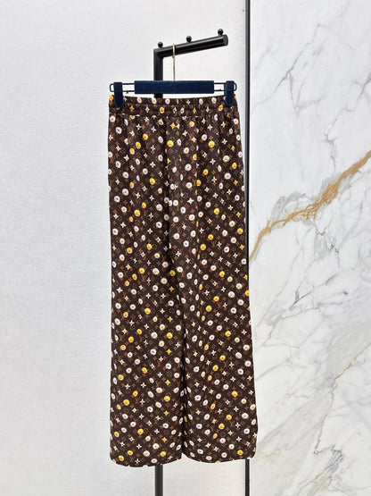 26ss Printed Pants