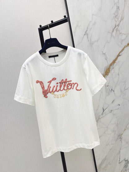 26ss Letter Print T-Shirt
