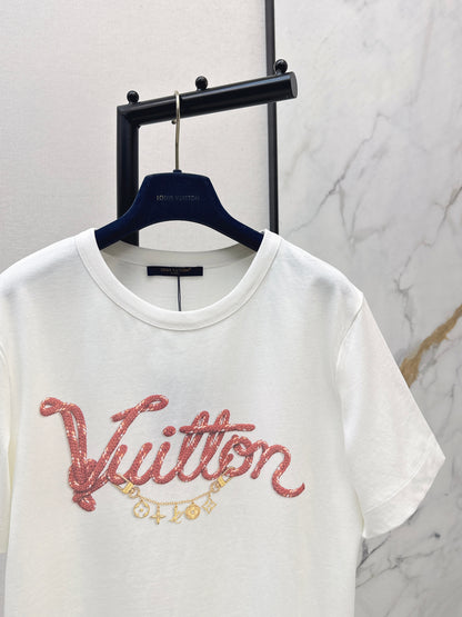 26ss Letter Print T-Shirt