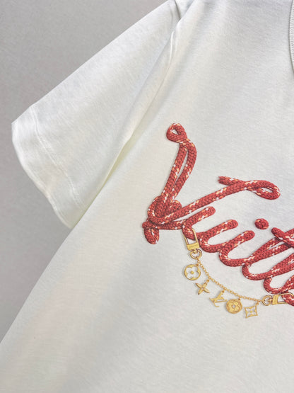 26ss Letter Print T-Shirt