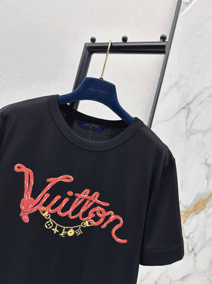 26ss Letter Print T-Shirt
