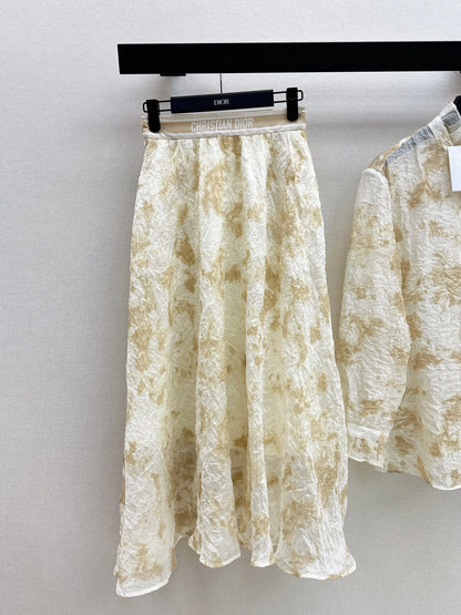 26ss Floral Print Print Suit