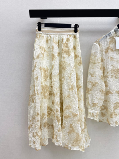 26ss Floral Print Print Suit