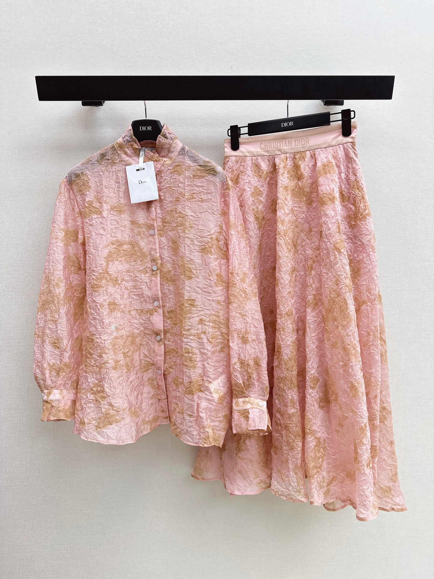 26ss Floral Print Print Suit