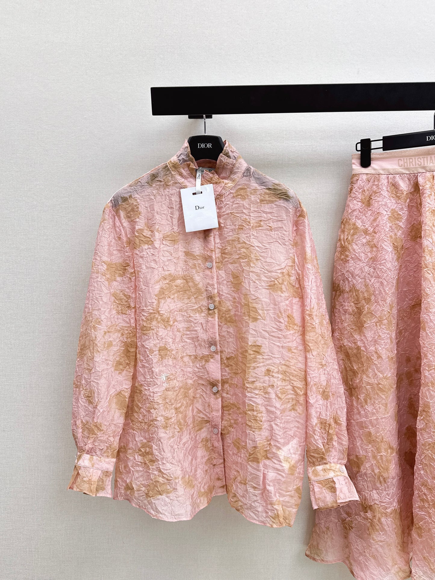 26ss Floral Print Print Suit