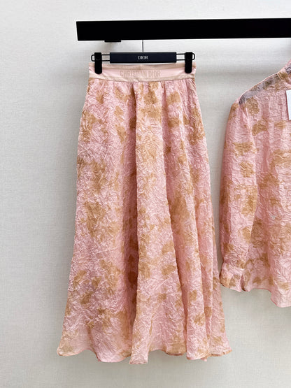 26ss Floral Print Print Suit