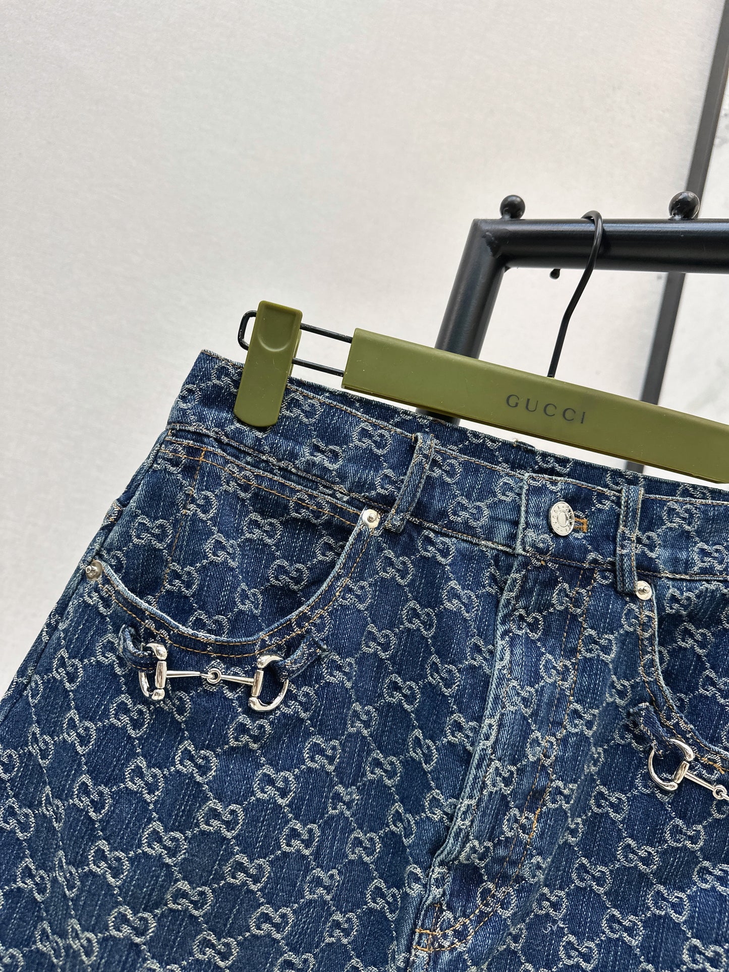 26ss Denim Midi Skirt