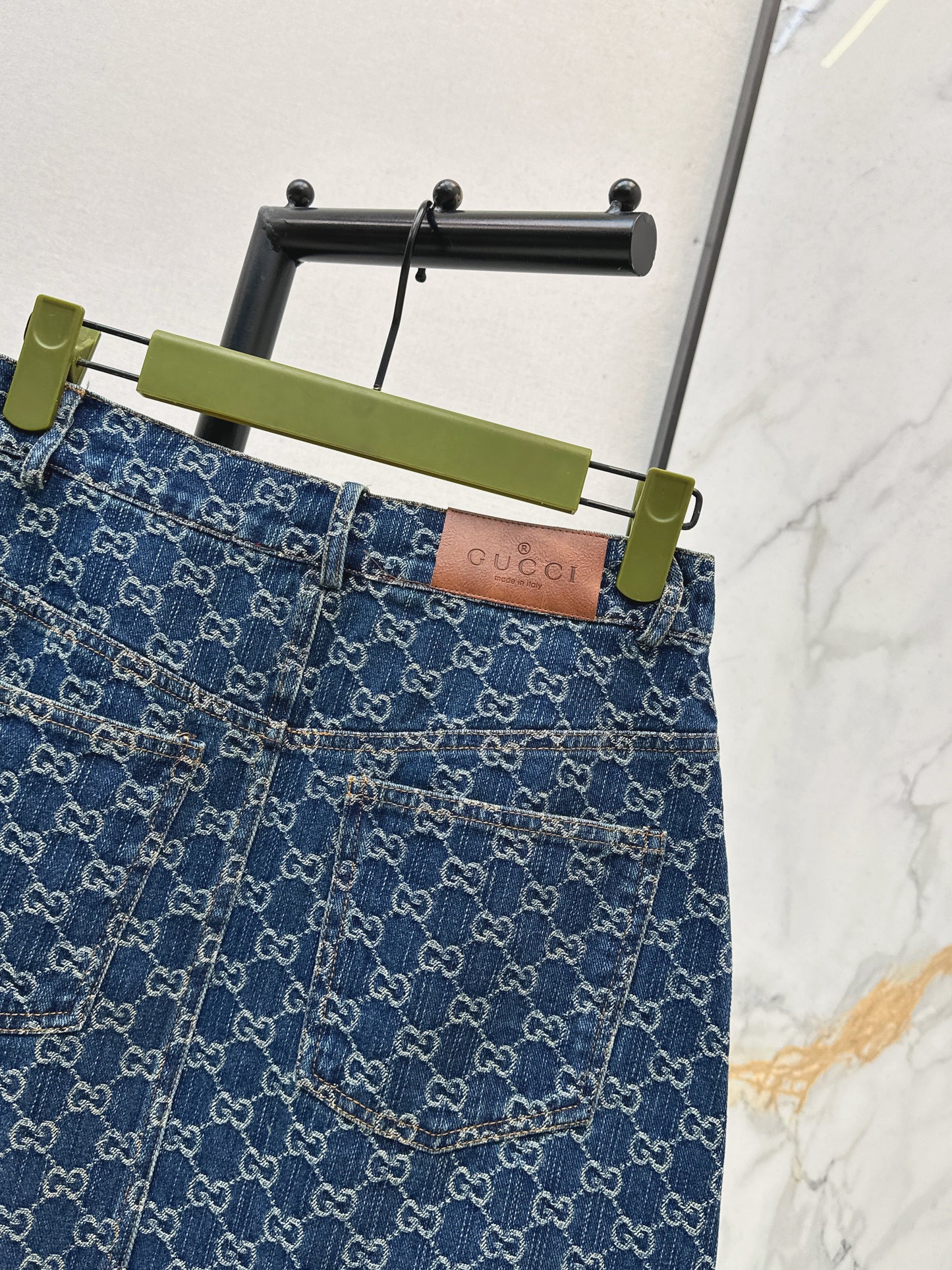 26ss Denim Midi Skirt