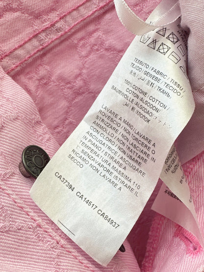 26ss Pink denim jeans