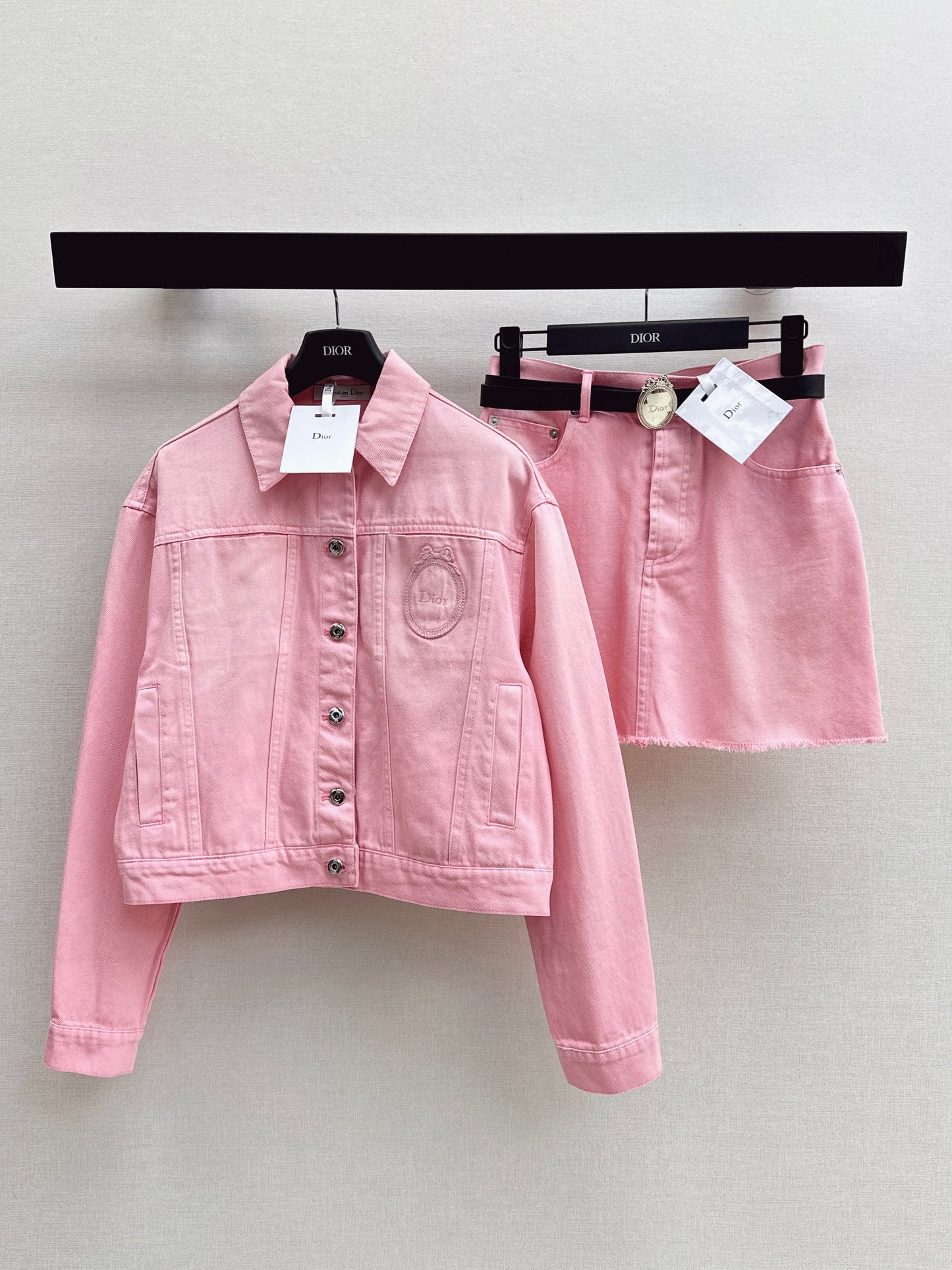26ss Youthful Pink Denim Jacket