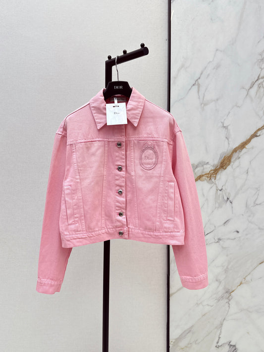 26ss Youthful Pink Denim Jacket
