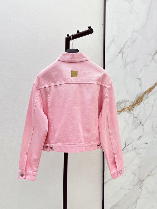 26ss Youthful Pink Denim Jacket