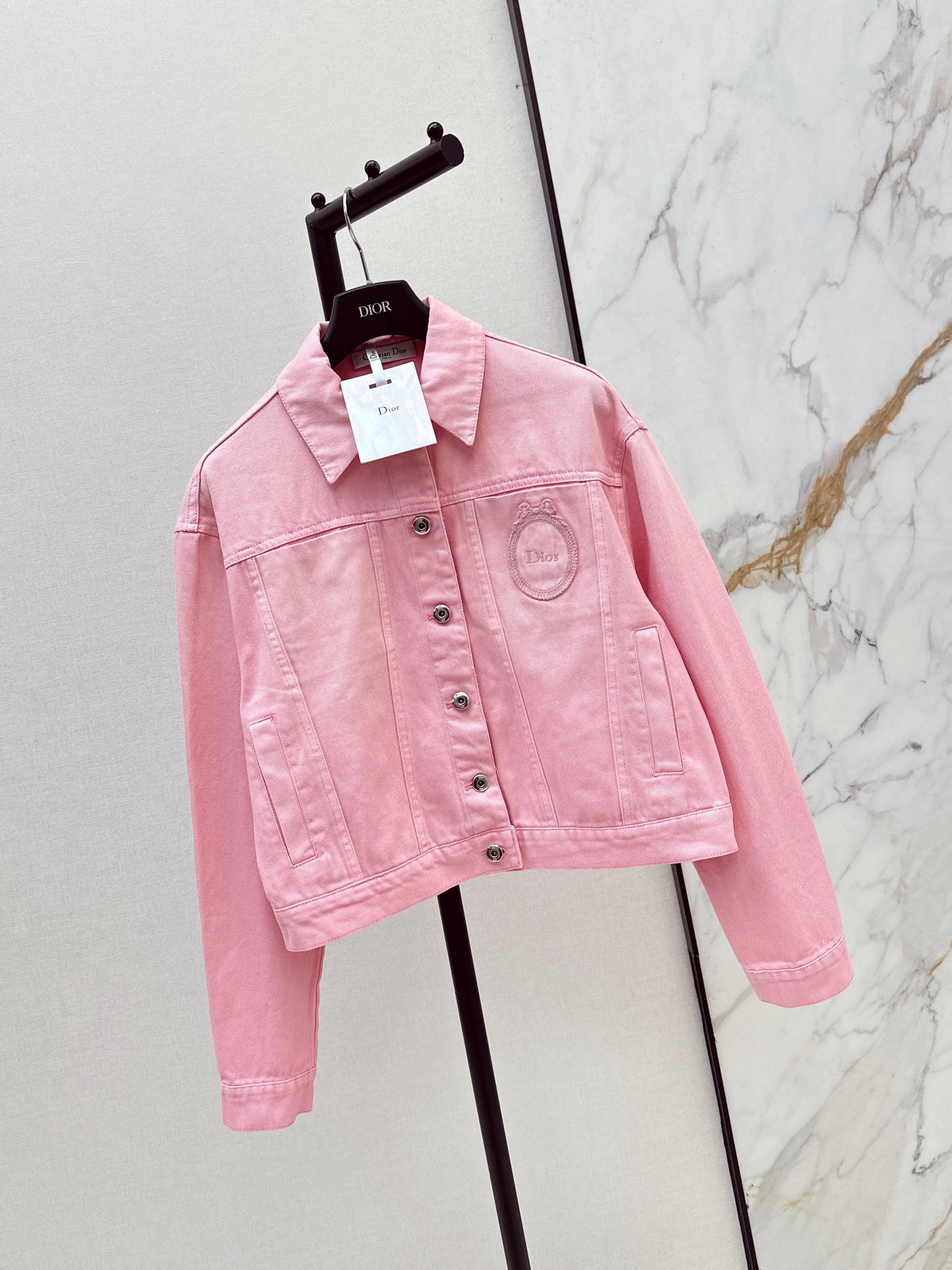 26ss Youthful Pink Denim Jacket