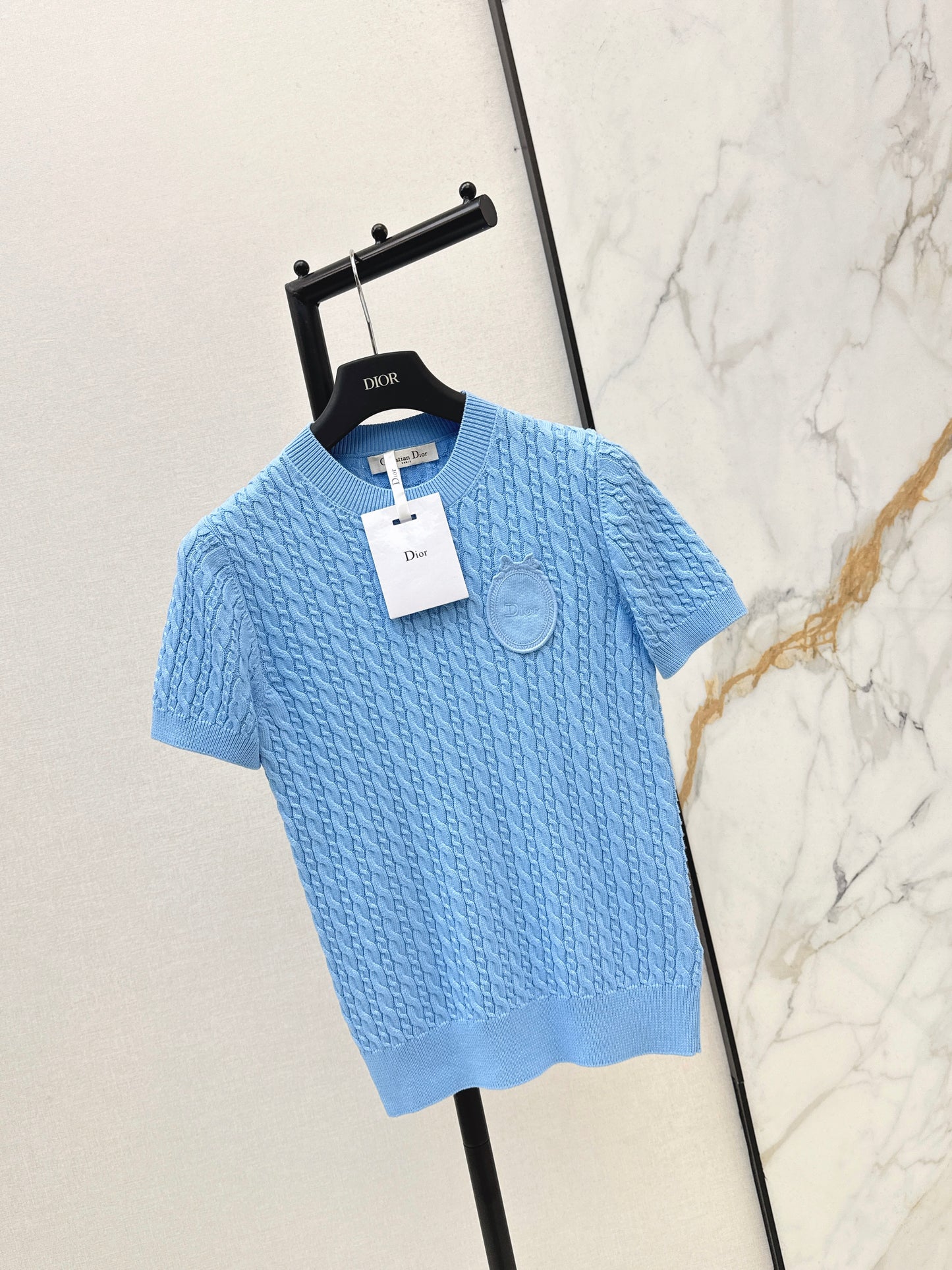 26ss Crew Neck Knit T-Shirt