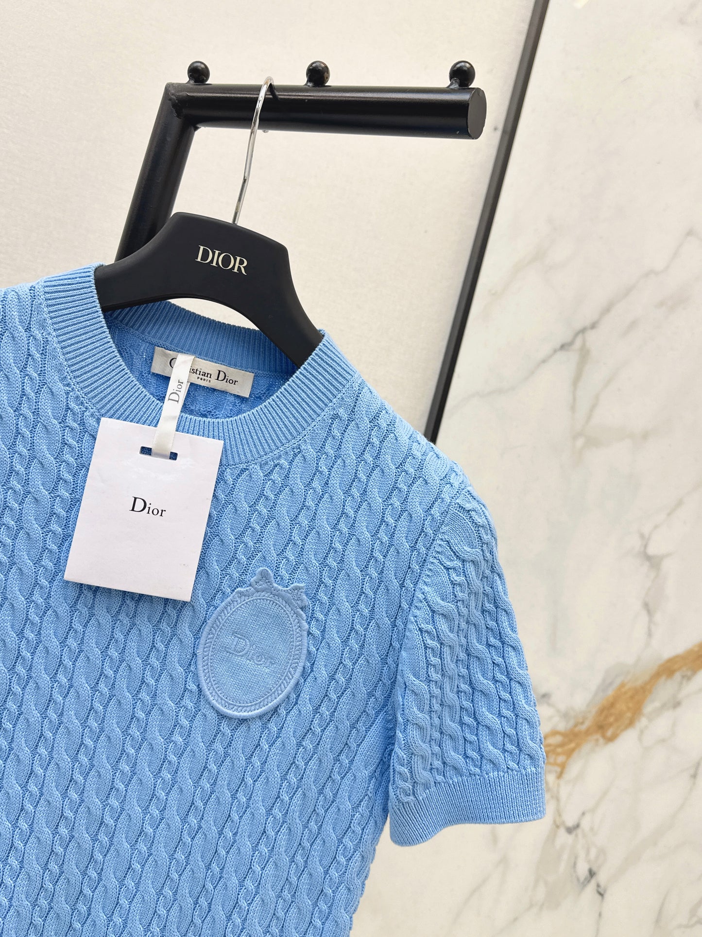 26ss Crew Neck Knit T-Shirt