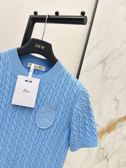 26ss Crew Neck Knit T-Shirt