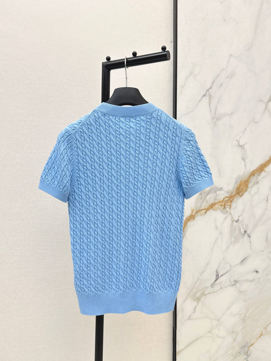 26ss Crew Neck Knit T-Shirt
