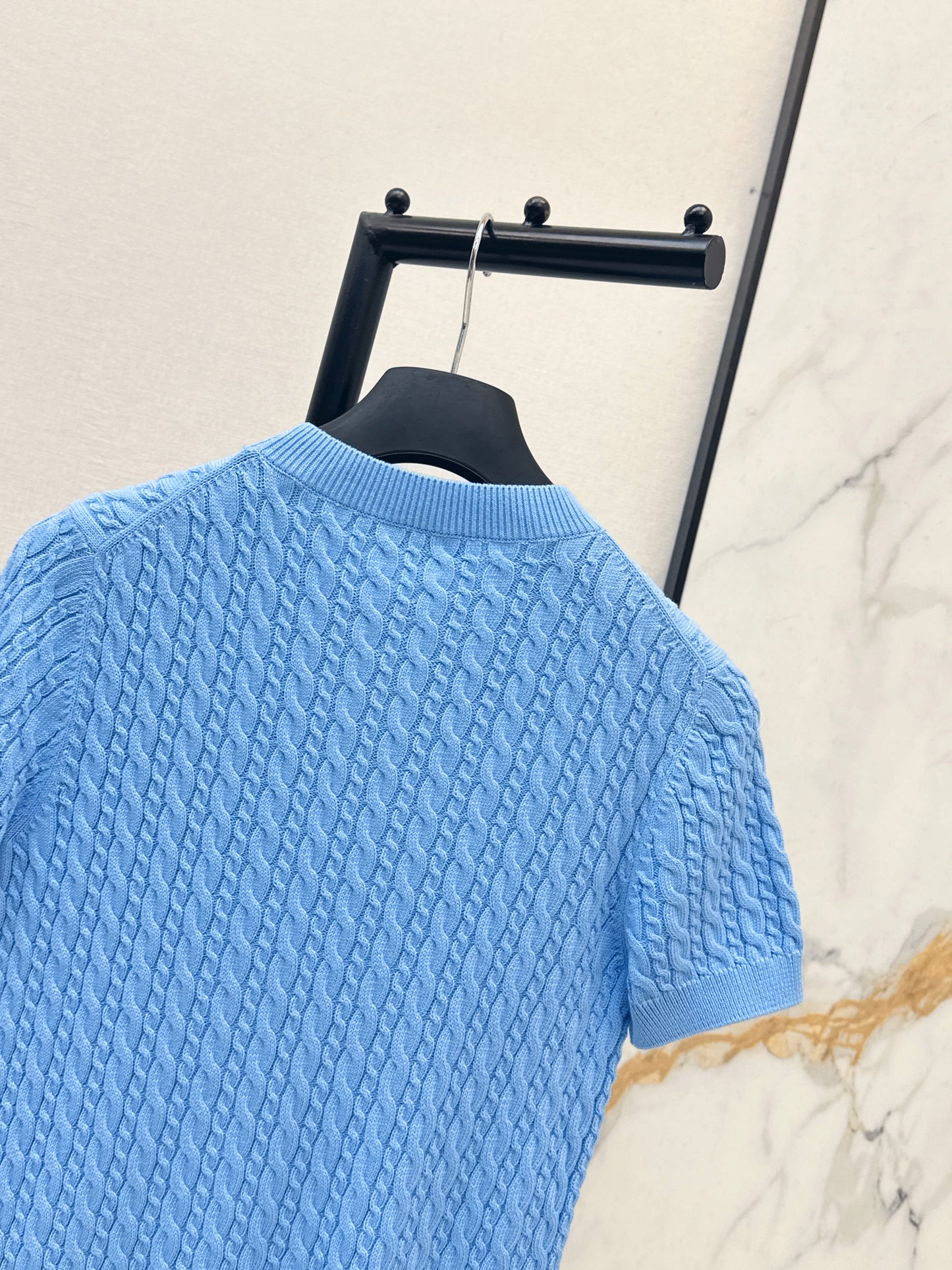 26ss Crew Neck Knit T-Shirt