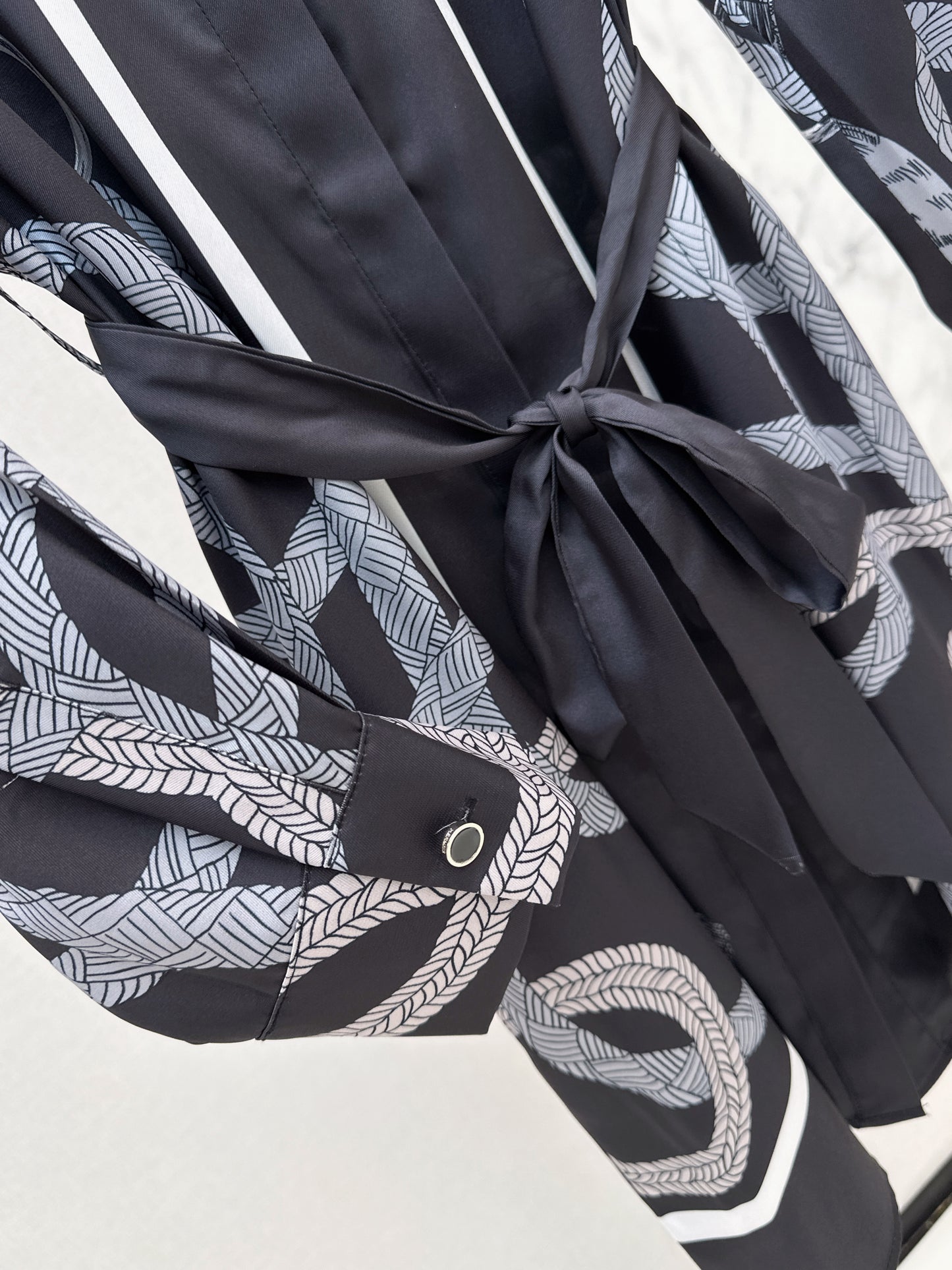 26ss Printed Silk Dress