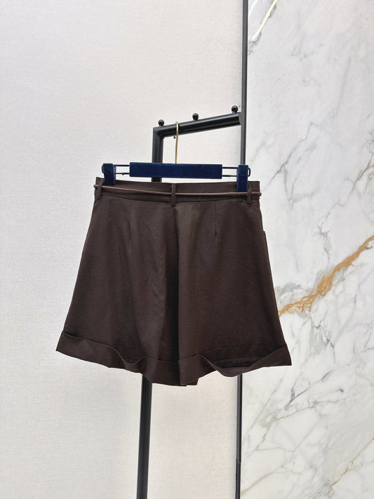 26ss Belt-Accentuated Shorts