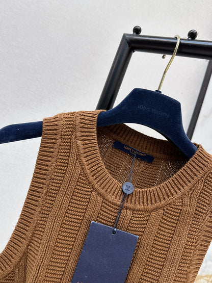26ss Sleeveless Knit Vest