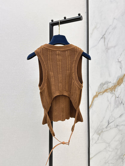 26ss Sleeveless Knit Vest