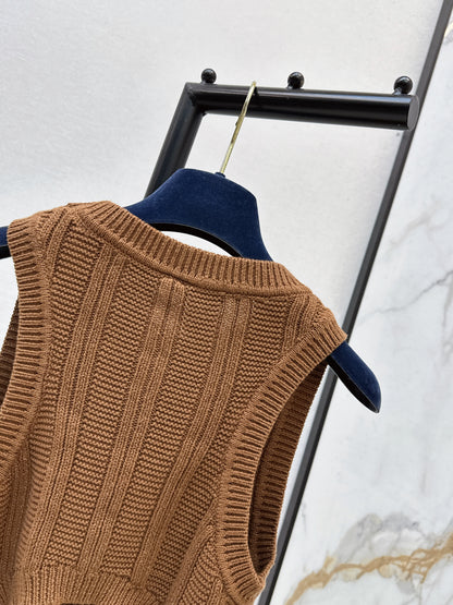 26ss Sleeveless Knit Vest