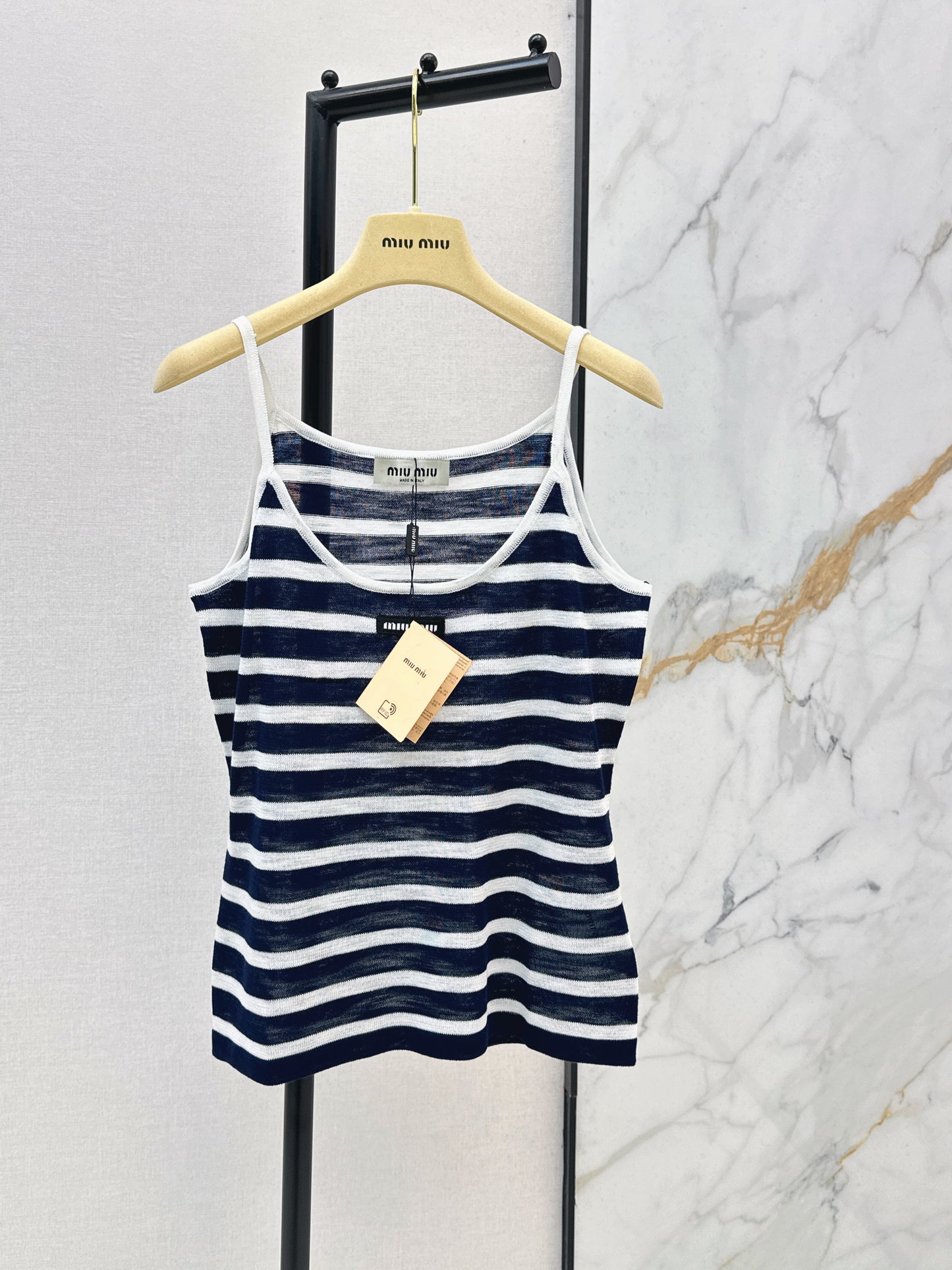26ss Striped camisole
