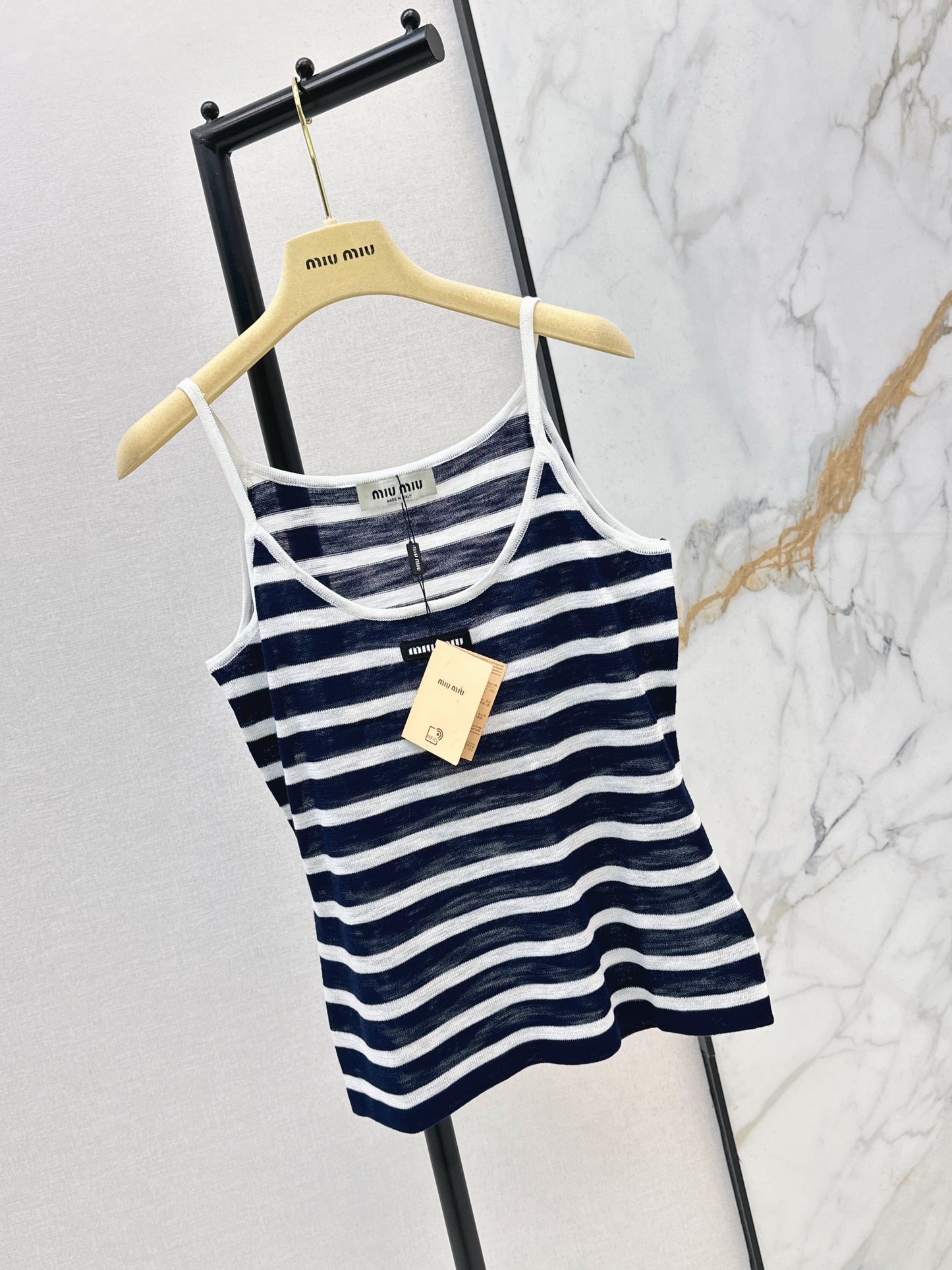 26ss Striped camisole