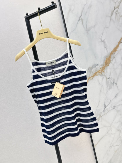 26ss Striped camisole
