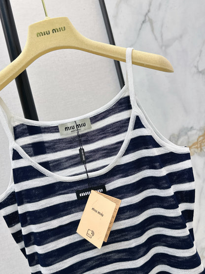 26ss Striped camisole