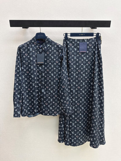 26ss Monogram Print Shirt