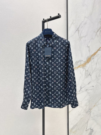 26ss Monogram Print Shirt