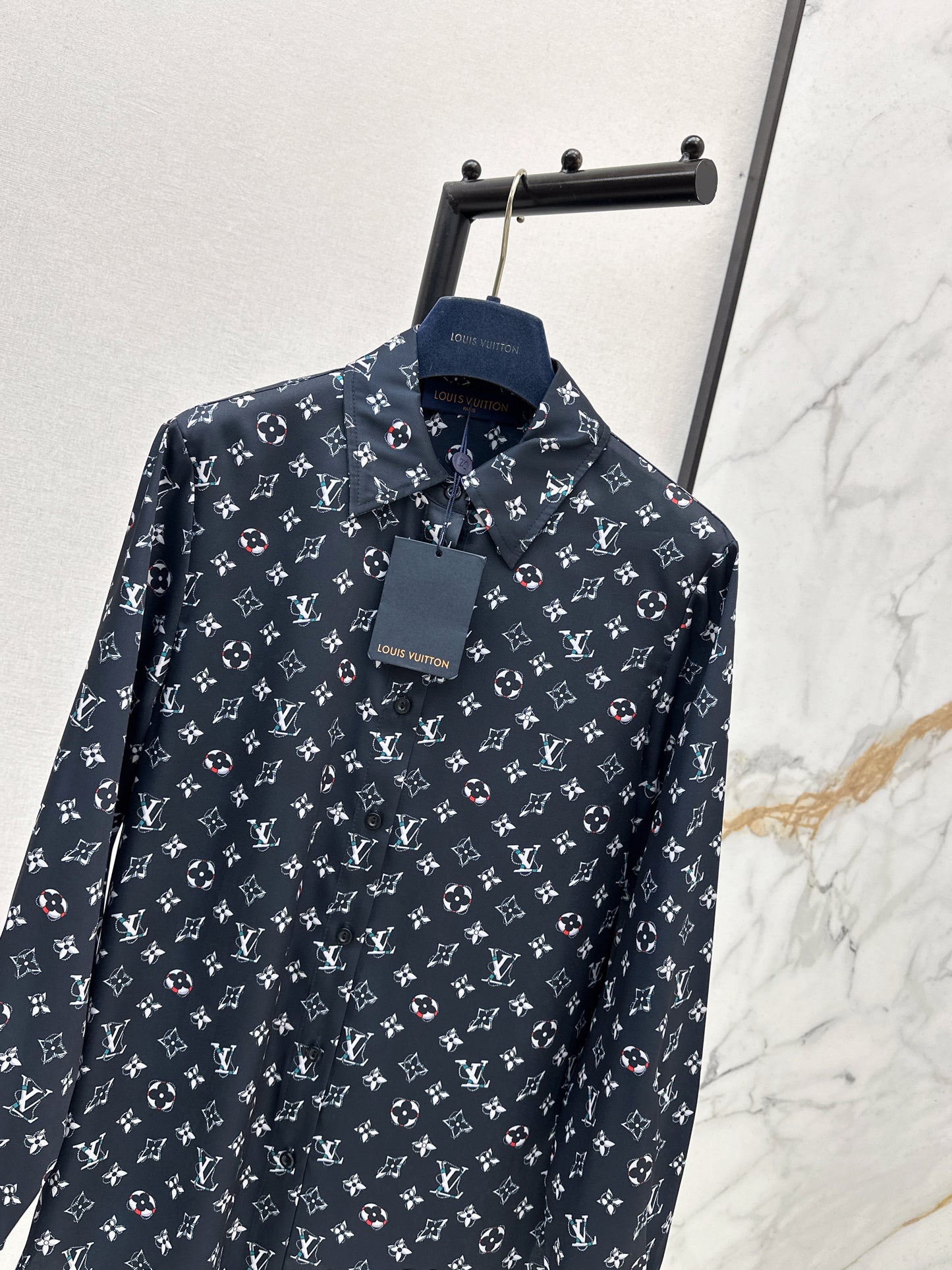 26ss Monogram Print Shirt