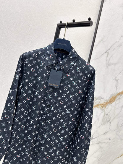 26ss Monogram Print Shirt