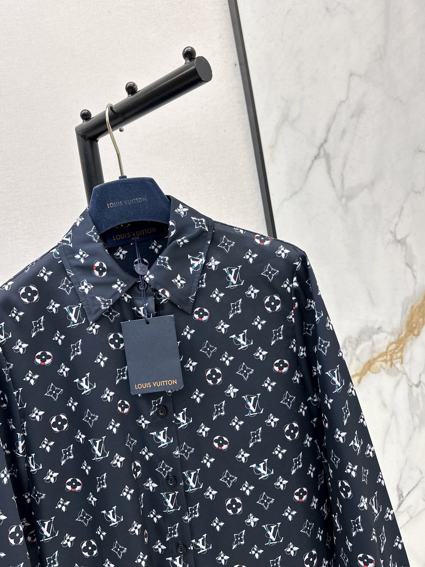 26ss Monogram Print Shirt