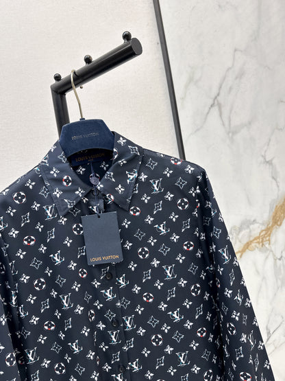 26ss Monogram Print Shirt