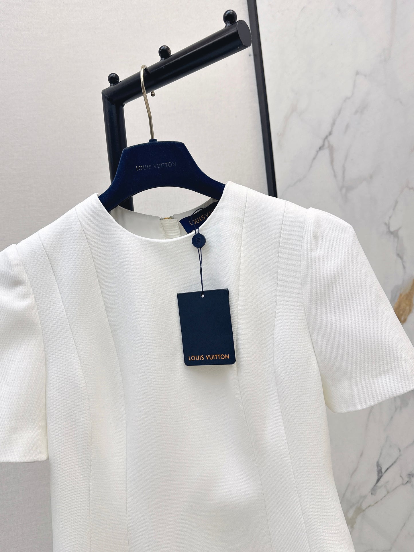 26ss Layered hem dress