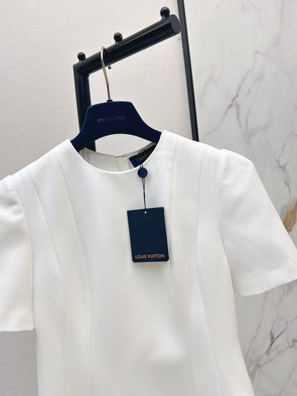 26ss Layered hem dress