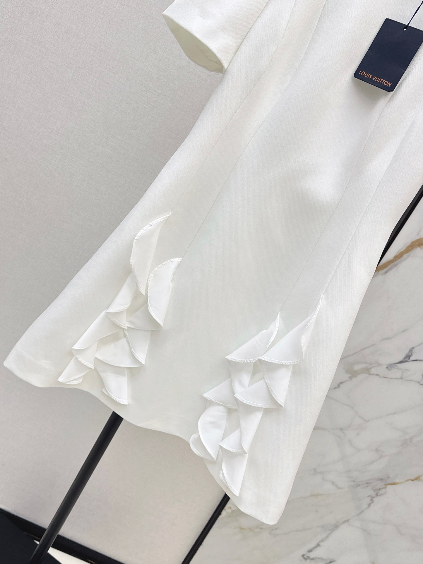 26ss Layered hem dress