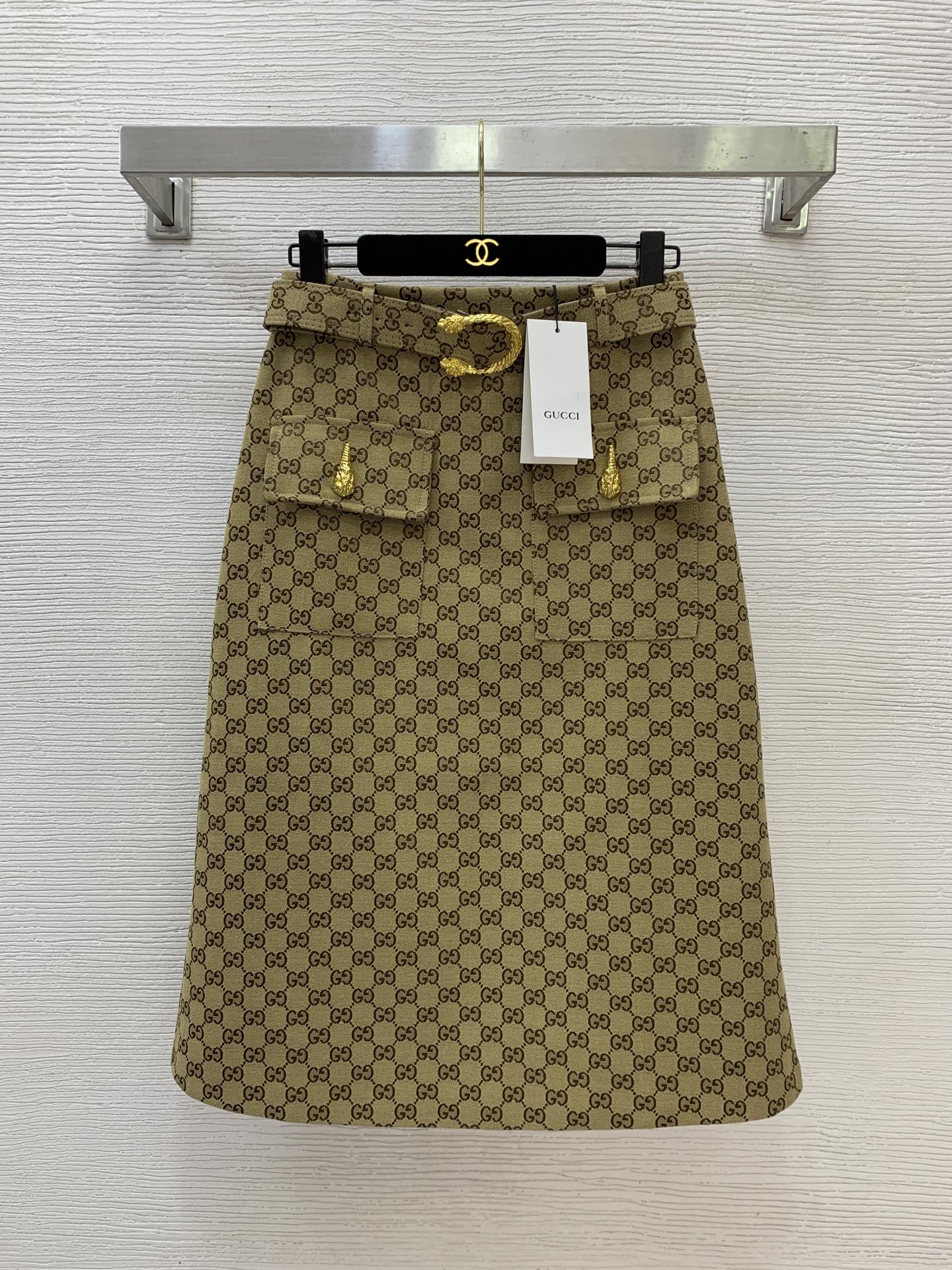 26ss Jacquard Long Midi Skirt
