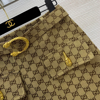 26ss Jacquard Long Midi Skirt