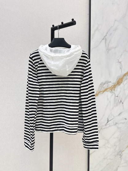 26ss Half-zip hooded sweatshirt